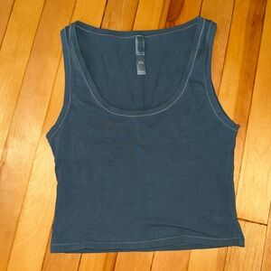 SKIMS Deep Blue Tank Top